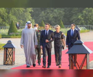 阿联酋总统访问法国受到国际媒体广泛报道
