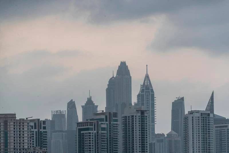 阿联酋天气：多云有雨