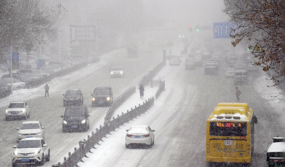 截至今日12时 受降雪和路面结冰影响 全国公路封闭路段115个