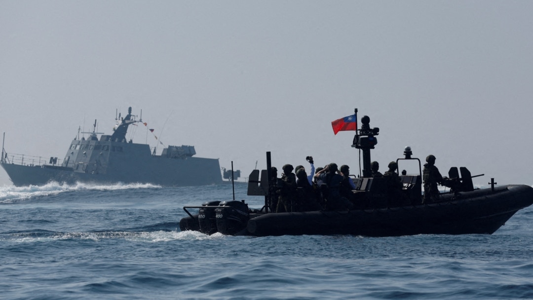 美台海军上月举行不公开联合军演引国际关注，北京坚决反对