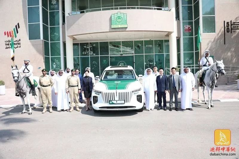国产电动汽车红旗E-HS9成为迪拜警方豪华车队新成员