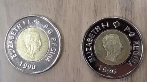 大批加拿大2元假硬币从中国走私入境