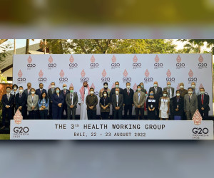 阿联酋参加第三届20国集团卫生工作组在印度尼西亚举行的会议