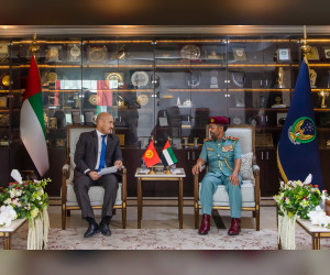 内政部副部长与吉尔吉斯斯坦驻阿联酋大使会晤