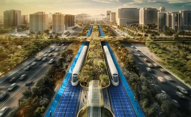 迪拜公布绿色脊柱项目将把E311路改造为可持续发展走廊
