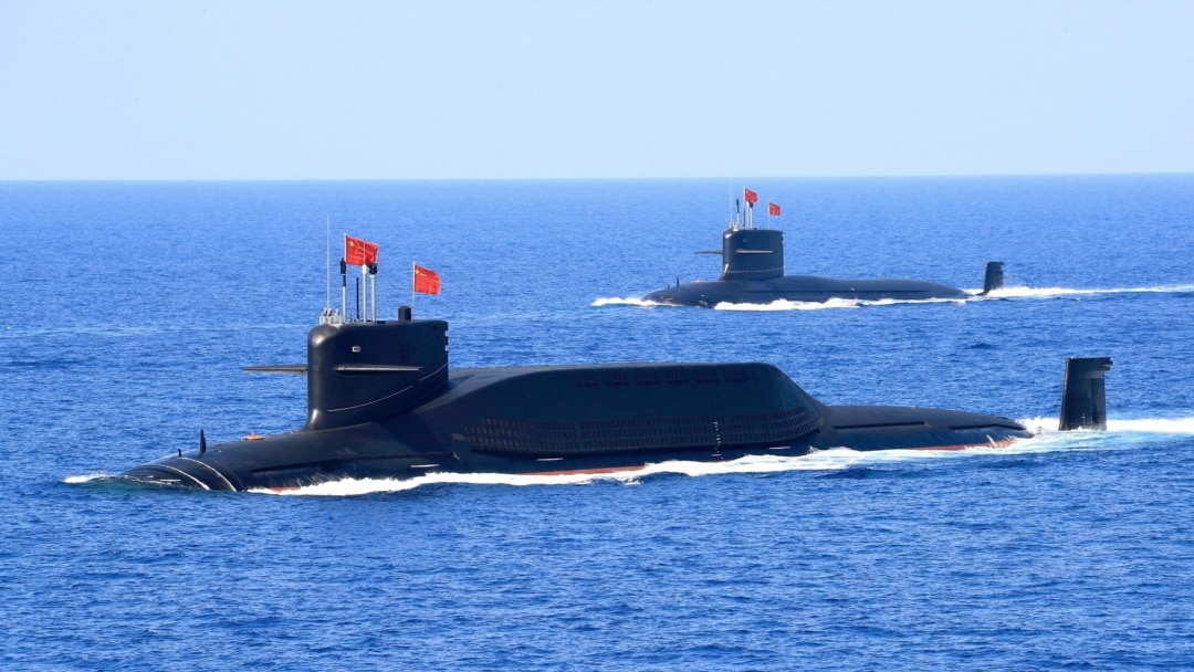 中国解放军094核潜艇现踪台海 分析: 闪避美日侦搜