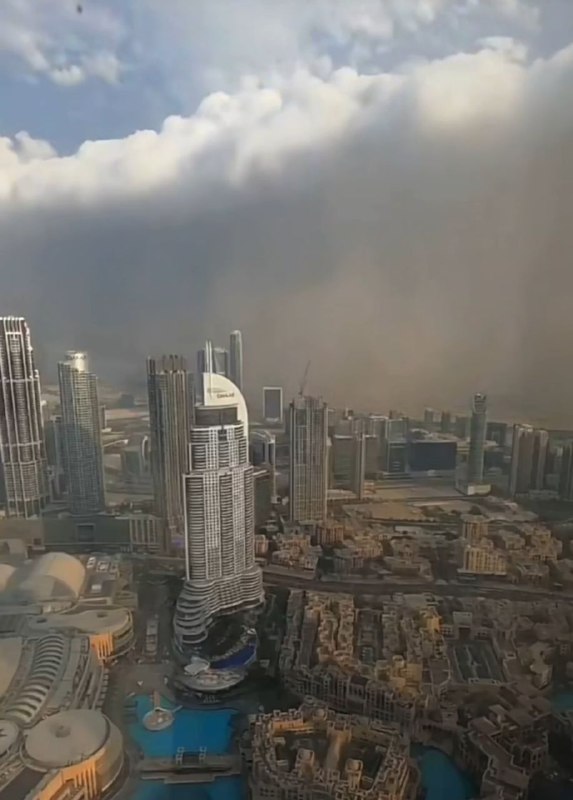 这两天阿联酋经历的沙尘暴