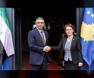 阿卜杜拉-本-扎耶德与科索沃副总理兼财政部长共同审议促进双方合作