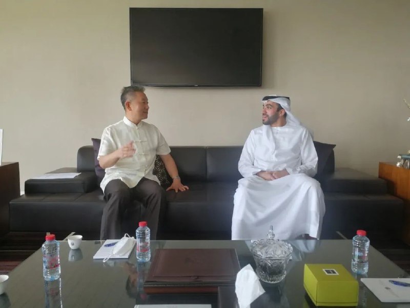 张益明大使到任拜会阿联酋外交与国际合作部部长助理