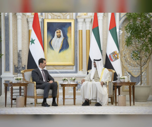 穆罕默德·本·扎耶德与叙利亚总统就双方国家的关系及当前地区的发展进行了探讨